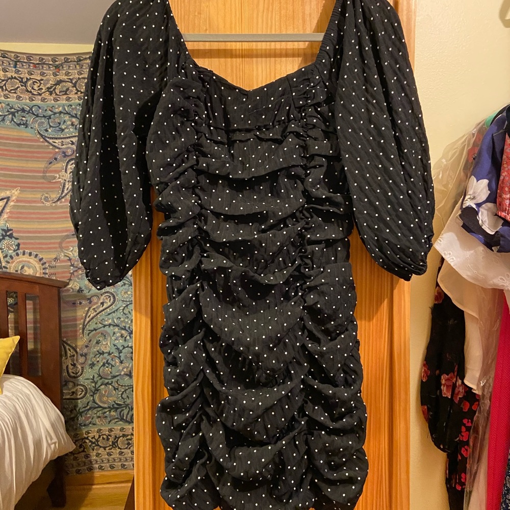 Shopthesethree polka dot dress